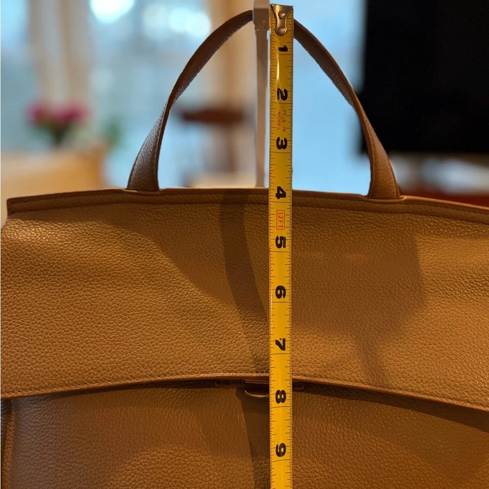 Oh so Chic Furla Leather Top Handle Bag in Tiramisu - Picture 10 of 10